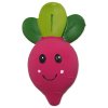 Hračka Dog Fantasy Latex zelenina řepa se zvukem 14cm