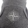 BE NORDIC Flensburg hoodie, XS: 30 cm, grey