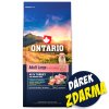 Krmivo Ontario Large Weight Control Turkey 12kg + 3 konzervy 400g ZDARMA