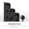 NZXT vodní chladič Kraken 240 / 2x120mm fan / 4-pin PWM / LCD disp. / 6 let