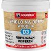 Lepidlo na drevo WOODFIX D3 debbex by den braven web 2026 1 kg oprava