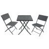 Stůl zahradní s židlemi GRADO 2+1