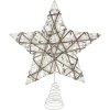 hvězda špice na stromek vánoční 25x30cm FJ291428B 8885959