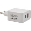 Zástrčka QUICK CHARGE 3.0 230V USB-A / USB-C 18W