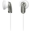 SONY sluchátka do uší MDRE9LPH/ drátová/ 3,5mm jack/ citlivost 104 dB/mW/ šedá