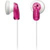 SONY sluchátka do uší MDRE9LPP/ drátová/ 3,5mm jack/ citlivost 104 dB/mW/ růžová