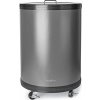 NEDIS chladicí box-lednička/ objem 30 litrů/ skleněný kryt/ kompresorové chlazení/ nastavitelná teplota 0-16 °C/ šedý