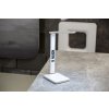 IMMAX LED stolní lampička Kingfisher/ 9W/ 450lm/ 12V/1A/ 3 různé barvy světla/ sklápěcí rameno/ USB/ bílá