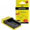 PATONA nabíječka pro digitální kameru Canon BP-808/820/827/828 slim, USB-C