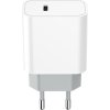 COLORWAY 1x USB-C/ síťová nabíječka/ 20W/ 100V-240V/ Bílá