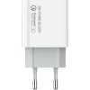 COLORWAY 1x USB-C/ síťová nabíječka/ 20W/ 100V-240V/ Bílá
