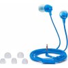 SONY headset do uší MDREX15APL/ sluchátka drátová + mikrofon/ 3,5mm jack/ citlivost 100 dB/mW/ modrá