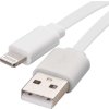 Nabíjecí a datový kabel USB-A 2.0 / Lightning MFi, 1 m, bílý