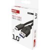 Rychlonabíjecí a datový kabel USB-A 3.0 / USB-C 3.1, Quick Charge, 1 m, černý