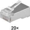 Konektor RJ45 pro FTP kabel (drát) CAT5E