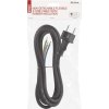 Flexo šňůra gumová 3× 2,5mm2, 3m, černá
