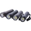 COB LED ruční kovová svítilna P4705, 100 lm, 3× AAA, 12 ks, display box