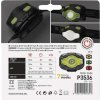 COB LED + LED čelovka P3536, 220 lm, 100 m, 3× AAA