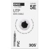 Datový kabel UTP CAT 5E CCA PVC, 305m