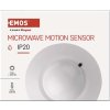MW senzor (pohybové čidlo) IP20 1200W, bílý