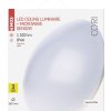 LED přisazené svítidlo CORI s pohyb. čidl., kr. 18W n.b., IP44