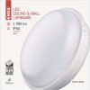LED přisazené svítidlo QARI, kruhové bílé 20W neutrální b., IP65