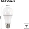 LED žárovka Classic A60 / E27 / 13,2 W (100 W) / 1 521 lm / teplá bílá
