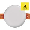 LED vestavné svítidlo VIXXO, kruhové, bílé, 6W neut. bíla, IP65