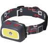 CREE LED + COB LED čelovka P3531, 330 lm, 65 m, 3× AAA