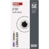 Datový kabel FTP CAT 5E LSZH, 305m