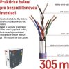 Datový kabel FTP CAT 5E LSZH, 305m
