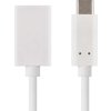 Datový OTG kabel USB-A 3.0 / USB-C 3.0  s funkcí redukce, 15 cm, bílý