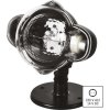 LED dekorativní projektor – hvězdičky, venkovní i vnitřní, teplá/studená bílá