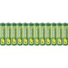 Zinková baterie GP Greencell AAA (R03), 8+4 ks