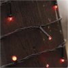Standard LED spojovací vánoční řetěz, 10 m, venkovní i vnitřní, červená