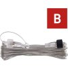 Prodlužovací kabel pro spojovací řetězy Standard transparentní, 10 m, venkovní i vnitřní