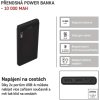 Powerbanka EMOS Alpha 10S, 10 000 mAh, 10 W, černá