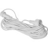 Prodlužovací kabel pro spojovací řetězy Profi bílý, 10 m, venkovní i vnitřní