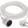 Prodlužovací kabel 10 m / 1 zásuvka / bílý / PVC / 1 mm2