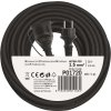 Venkovní prodlužovací kabel 20 m / 1 zásuvka / černý / guma-neopren / 230 V / 1,5 mm2