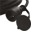Venkovní prodlužovací kabel 30 m / 1 zásuvka / černý / guma-neopren / 230 V / 1,5 mm2