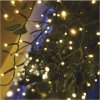 LED vánoční rampouchy, 10 m, venkovní i vnitřní, teplá bílá, programy, časovač