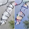 LED vánoční řetěz 2v1, 10 m, venkovní i vnitřní, studená bílá/multicolor, programy