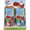 Dětská LED čelovka Dino, 2× CR2032, 8 ks, display box
