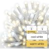 Profi LED spojovací řetěz blikající bílý – rampouchy, 3 m, venkovní, teplá/studená bílá