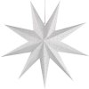 Vánoční hvězda papírová závěsná, 60 cm, vnitřní