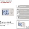 Pokojový programovatelný drátový termostat P5607