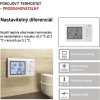 Pokojový programovatelný drátový termostat P5607