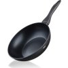 BANQUET Pánev WOK s nepřilnavým povrchem Matte Dark Grey 26 x 7,2 cm