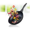 BANQUET Pánev WOK s nepřilnavým povrchem Matte Dark Grey 26 x 7,2 cm